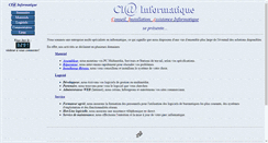 Desktop Screenshot of cia-informatique.com